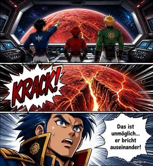 Der Zerfall des roten Planeten