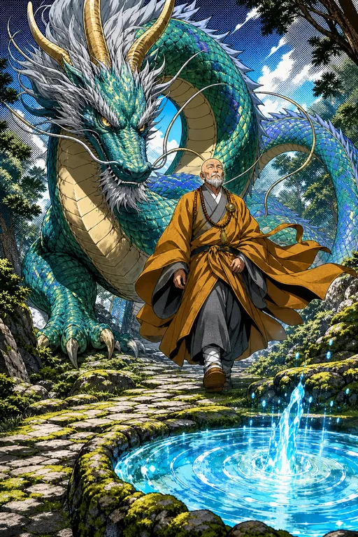 龍と僧の旅路