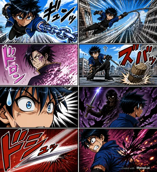 鉄鎖の追跡