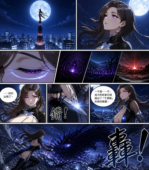 千里月影:東京鐵塔上的女忍者